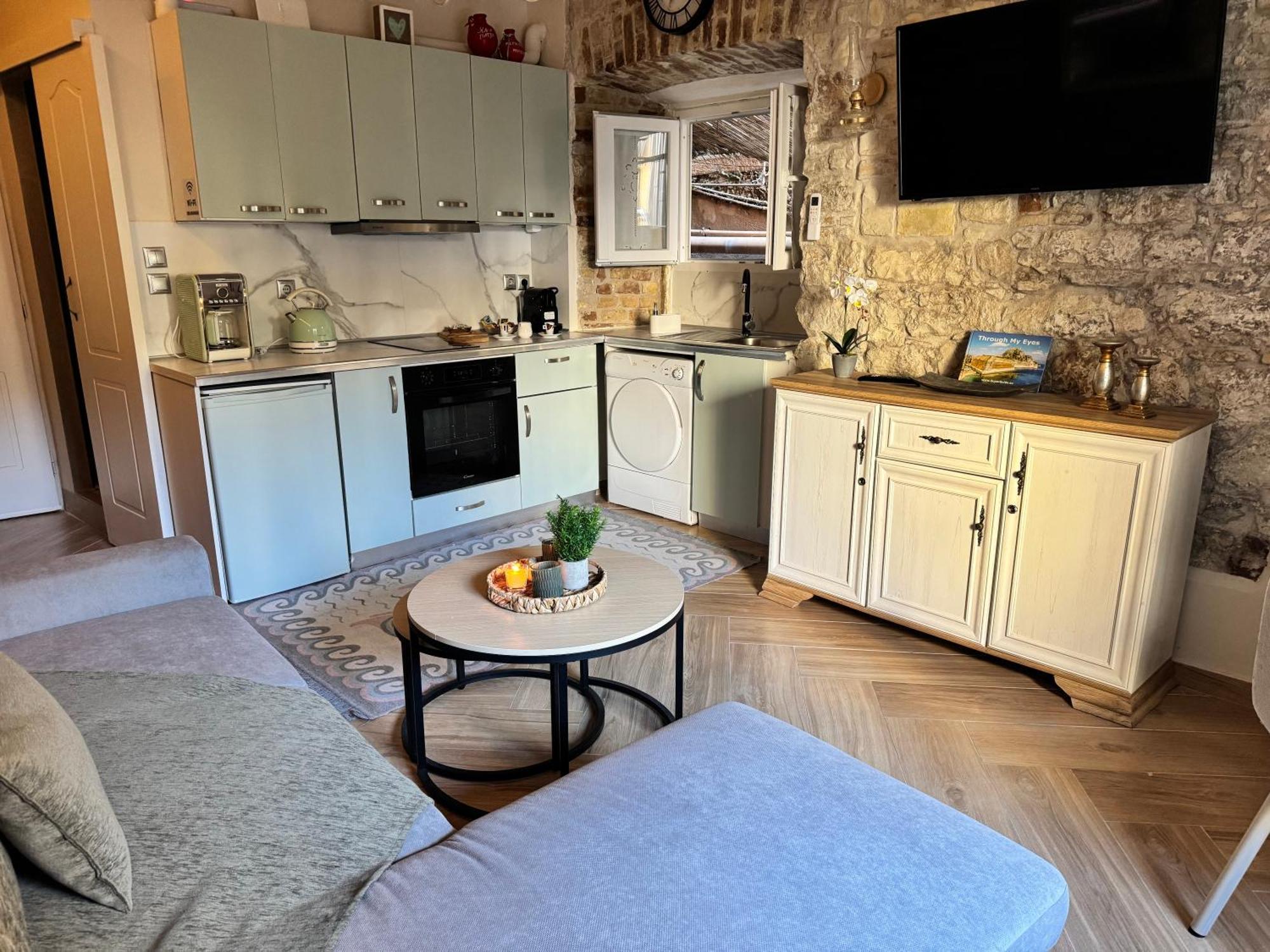Bruskos Luxury Lägenhet Corfu  Exteriör bild